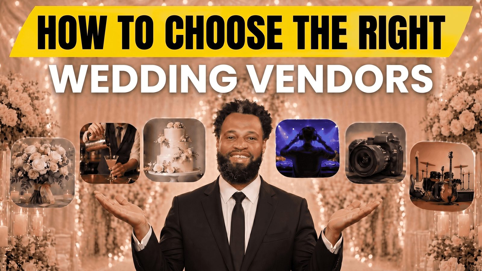 How to choose the right wedding vendors